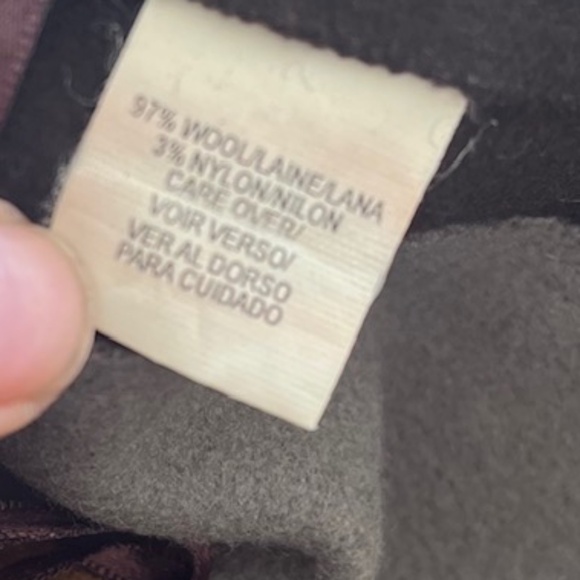 Vintage Anne Klein NY 100% Wool Stripe Flared Skirt Size 14 - Picture 5 of 6